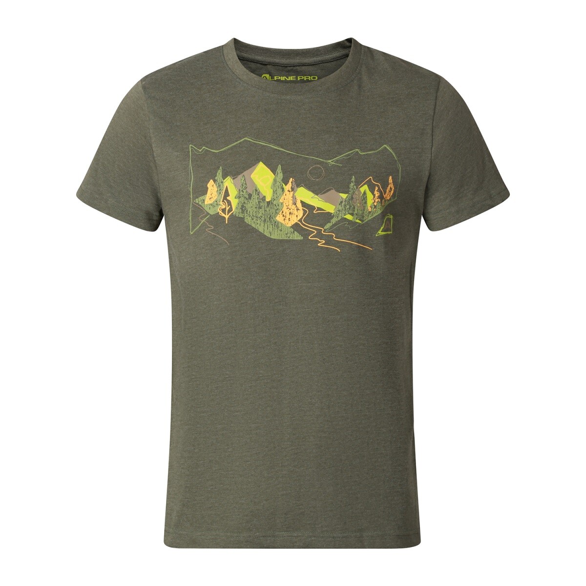 Pánské sportovní triko s cool dry alpine pro bolen zelená xs