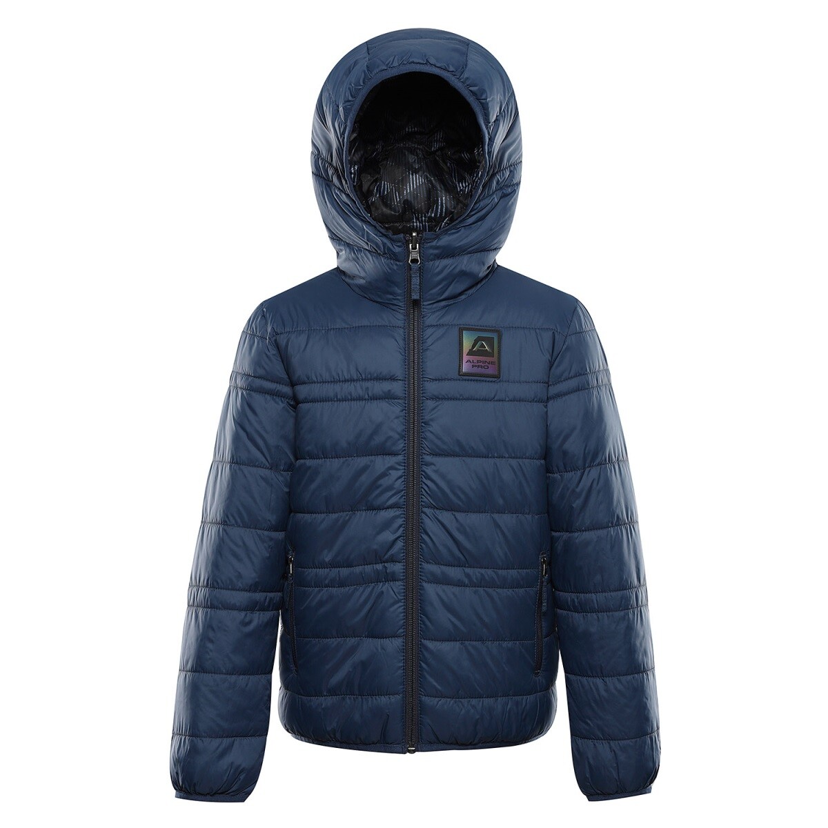 Dětská oboustranná bunda alpine pro douwo modrá 92-98