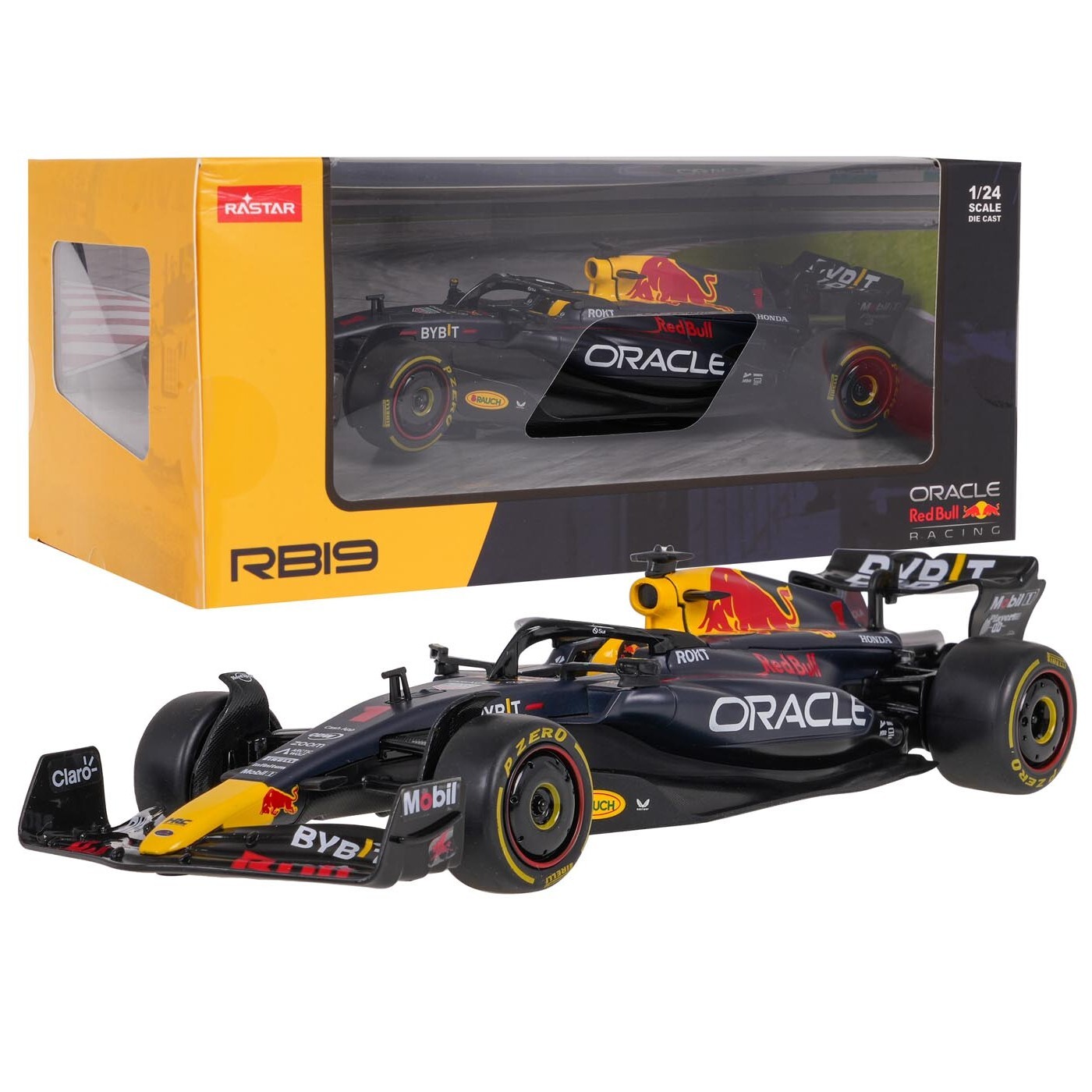 mamido Autíčko Red Bull F1 RB19 1:24 kovové