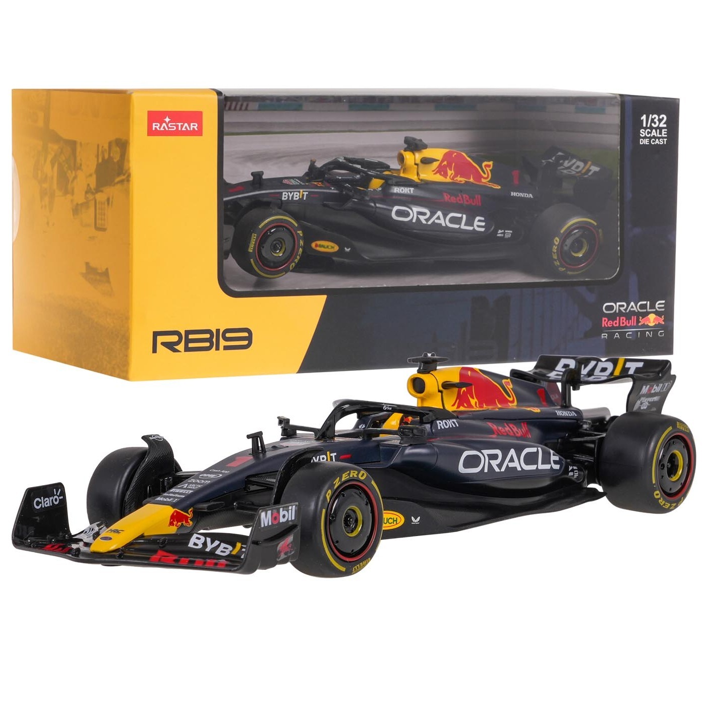 mamido Autíčko Red Bull F1 RB19 1:32 kovové