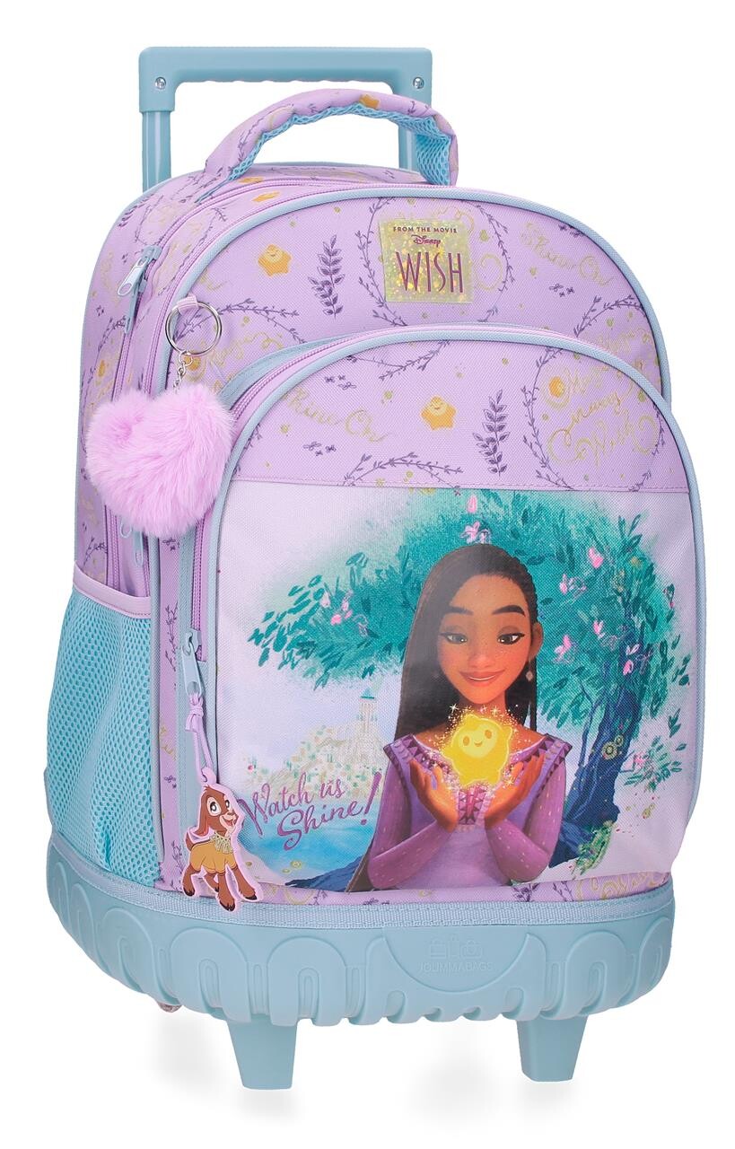 Disney Školní batoh na kolečkách Watch us shine Wish - 30,24 L