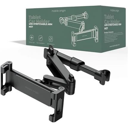 Mobile Origin MO7 držák na opěrku hlavy pro tablet (s nastavitelným ramenem) černý