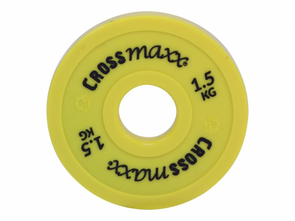 Lifemaxx Elitní malé olympijské kotouče barevné, Crossmaxx Váha: 1,5 kg