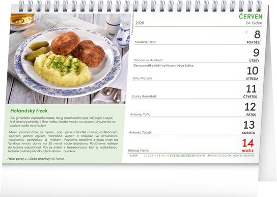 Vaříme snadno a rychle 2026 - stolní kalendář