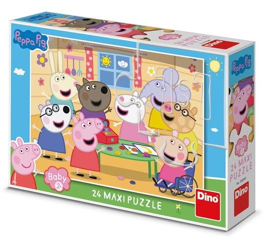 Puzzle 24 maxi Peppa Pig obchod