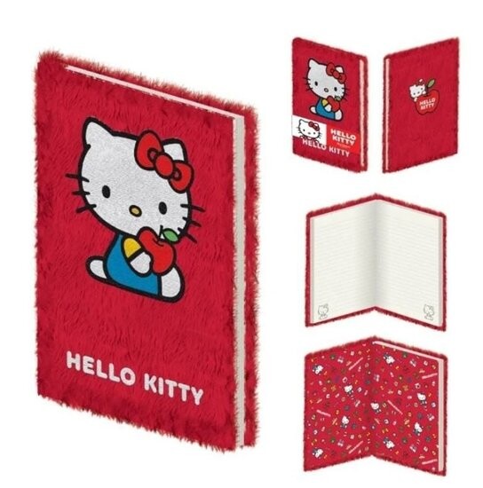Hello Kitty plyšový blok A5 DPL10