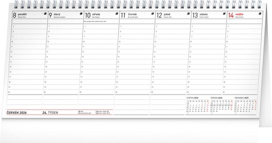 Manažerský daňový kalendář 2026 - stolní kalendář