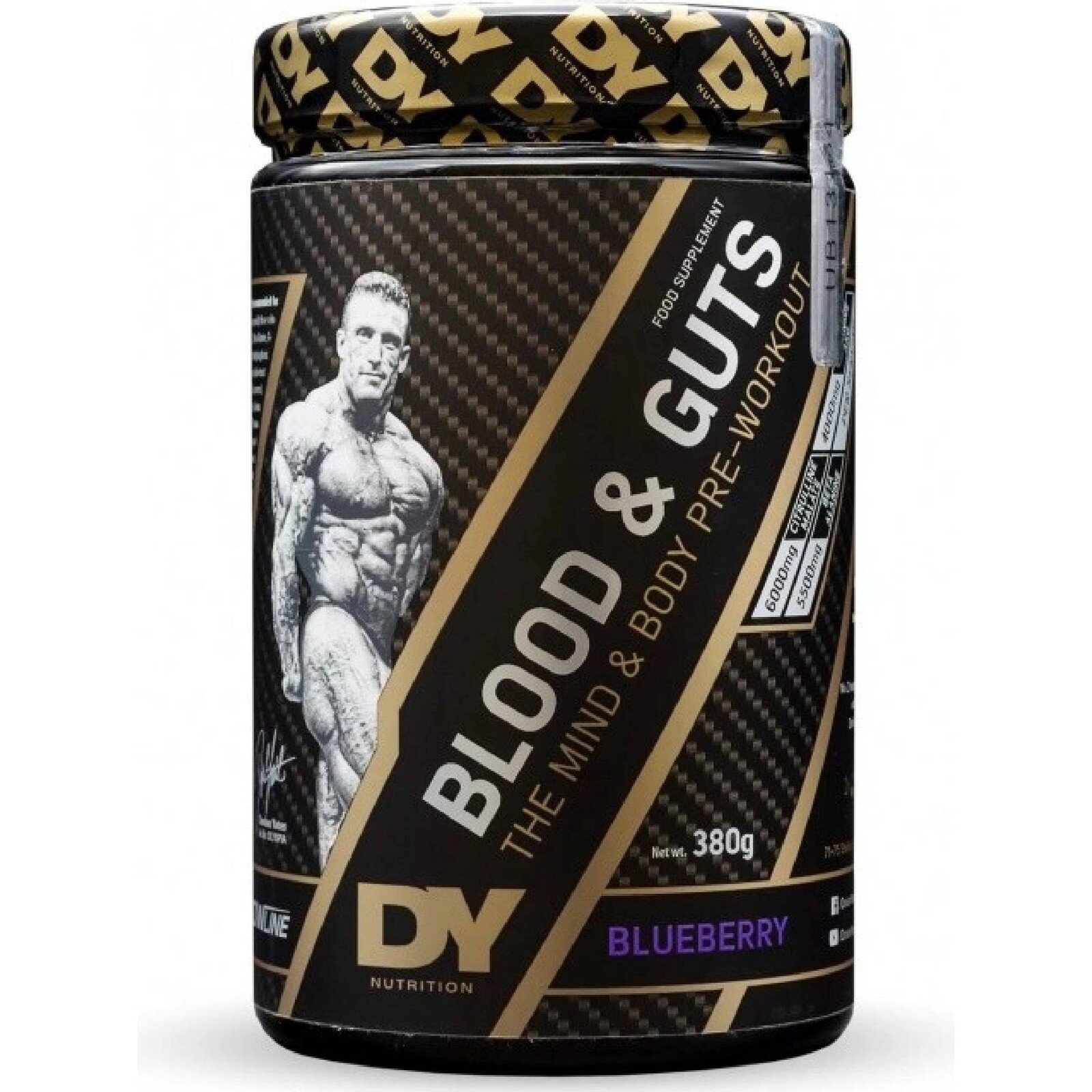 Dorian Yates Nutrition Blood & Guts 380 g Příchuť: Cola