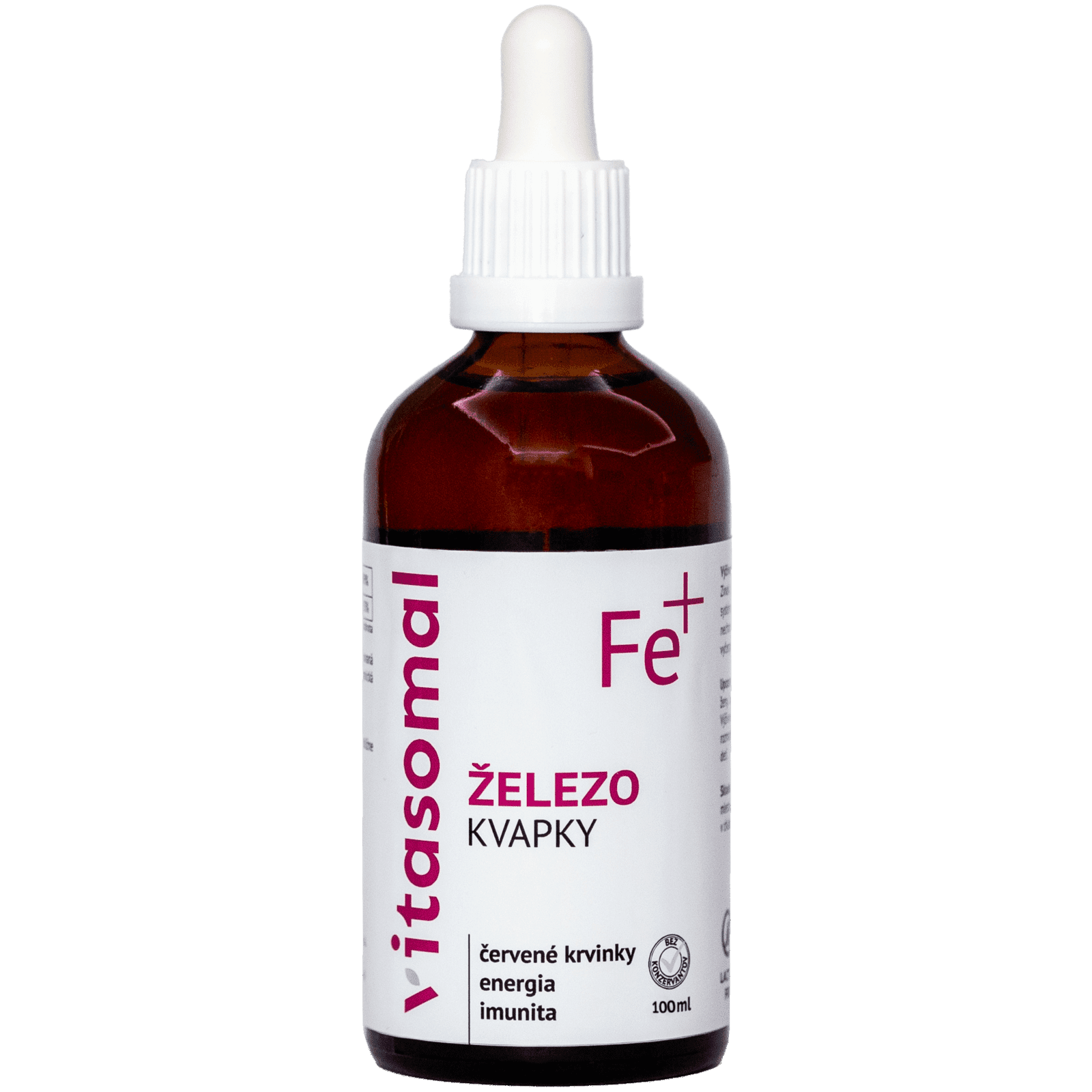 VITASOMAL Železo kapky (bez konzervantů) 100 ml