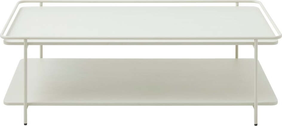 Světle šedý kovový konferenční stolek 55x110 cm Yuba – Unique Furniture