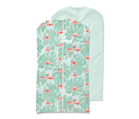 Tchibo - Ochranné obaly na oděvy - barva: růžová