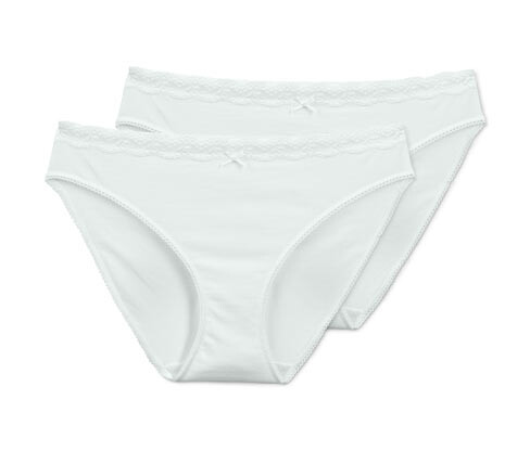 Tchibo - Kalhotky - pro ženy - vel. L 44/46 - barva: bílá