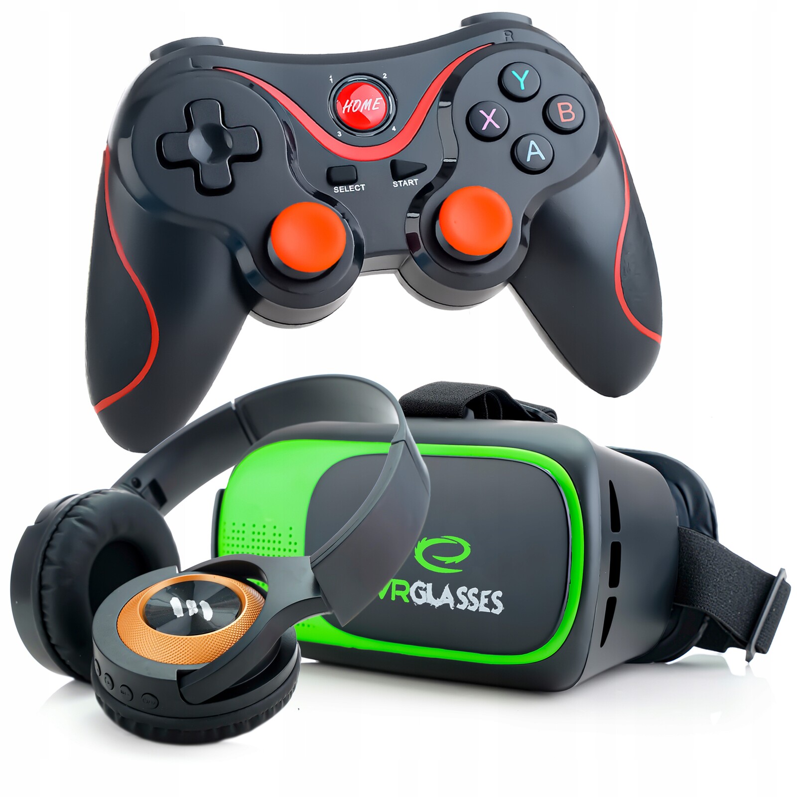 Brýle brýle 3D Vr Virtulní Realita+GAMEPAD dárek Na Hvězdičku