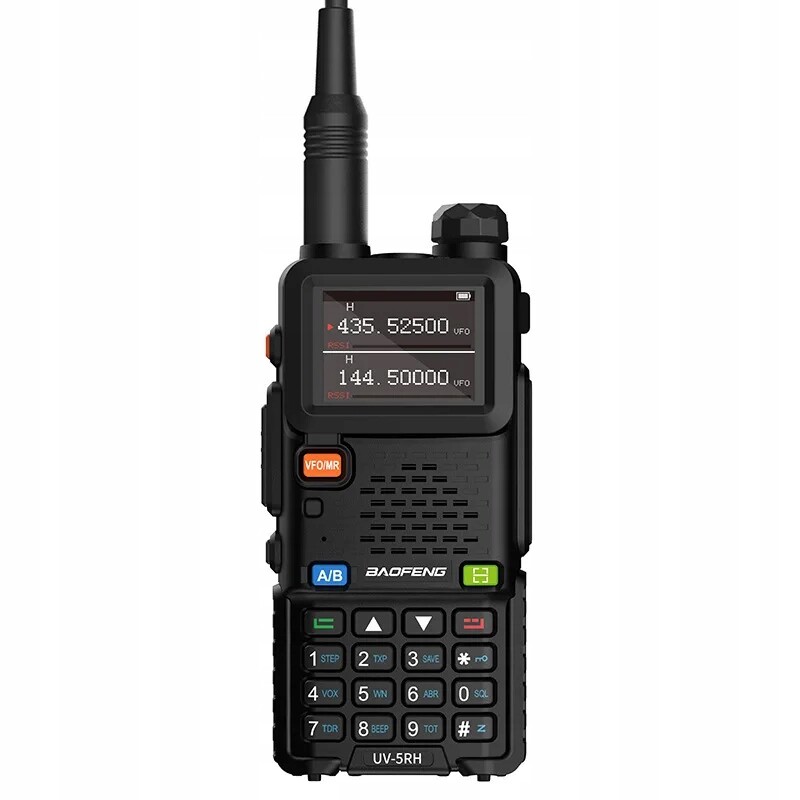 Dvoupásmová Uhf/vhf vysílačka Baofeng UV-5RH, 10W, 2500mAh, 999 kanálů