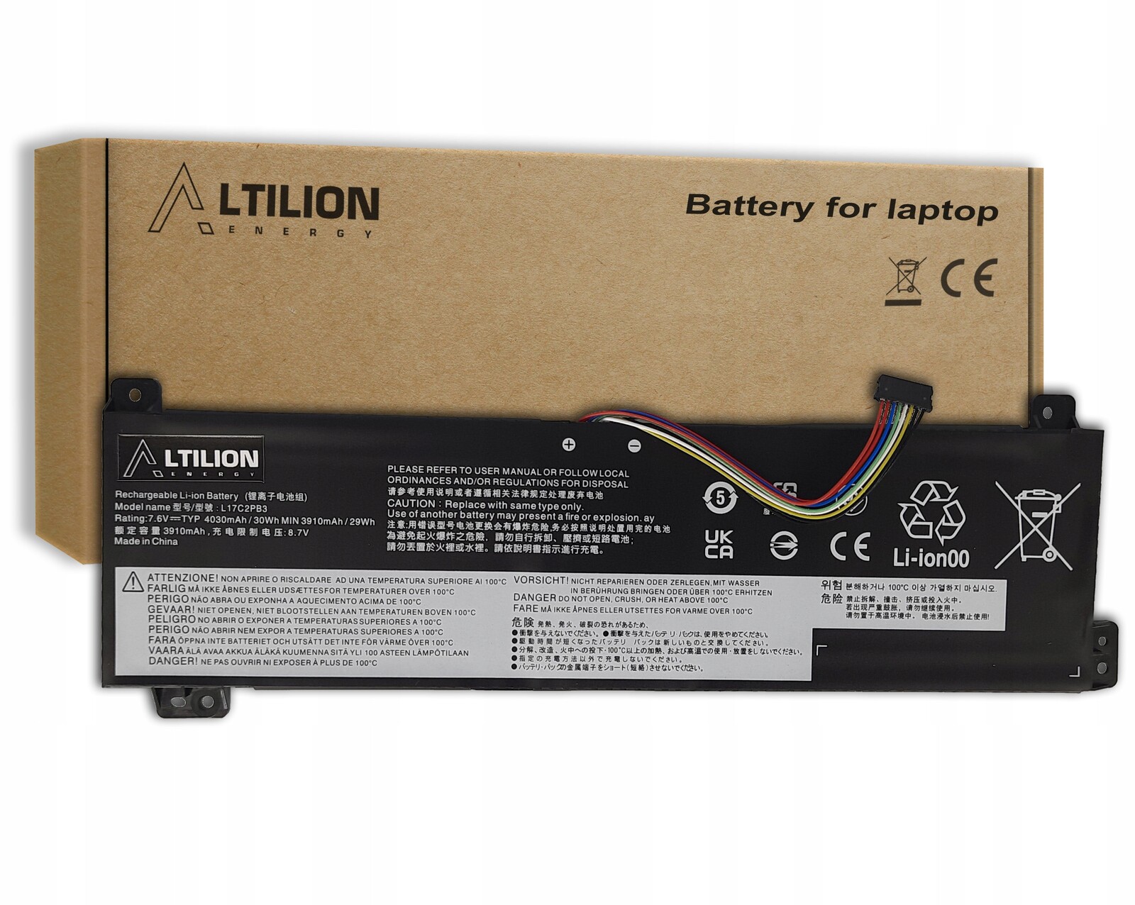 Baterie L17C2PB3 Lenovo V130-15IGM V330-15IKB V330-15ISK V530-15IKB