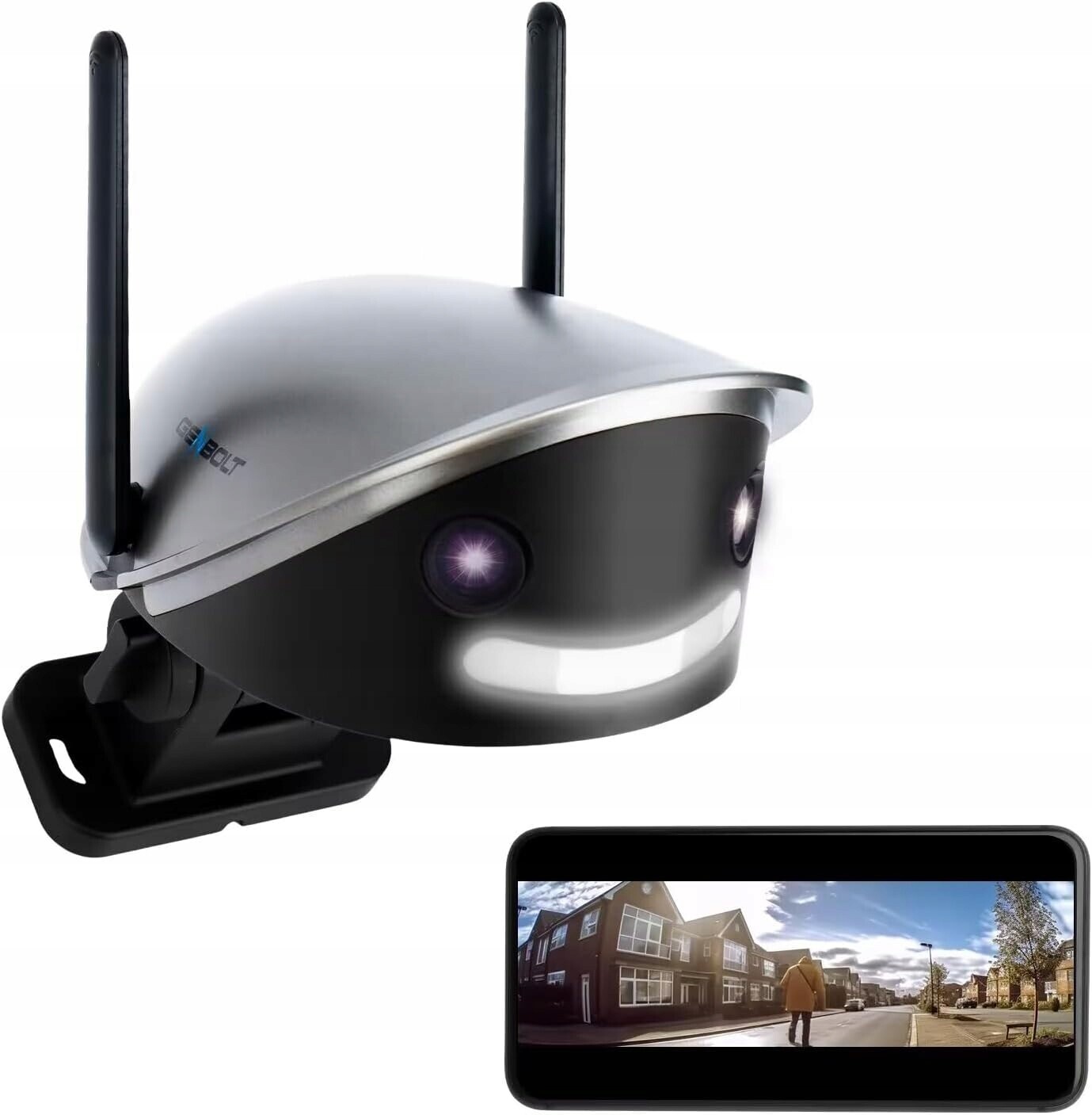 Genbolt Venkovní kamera PoE WiFi 2.5K 4MP Model GB212K