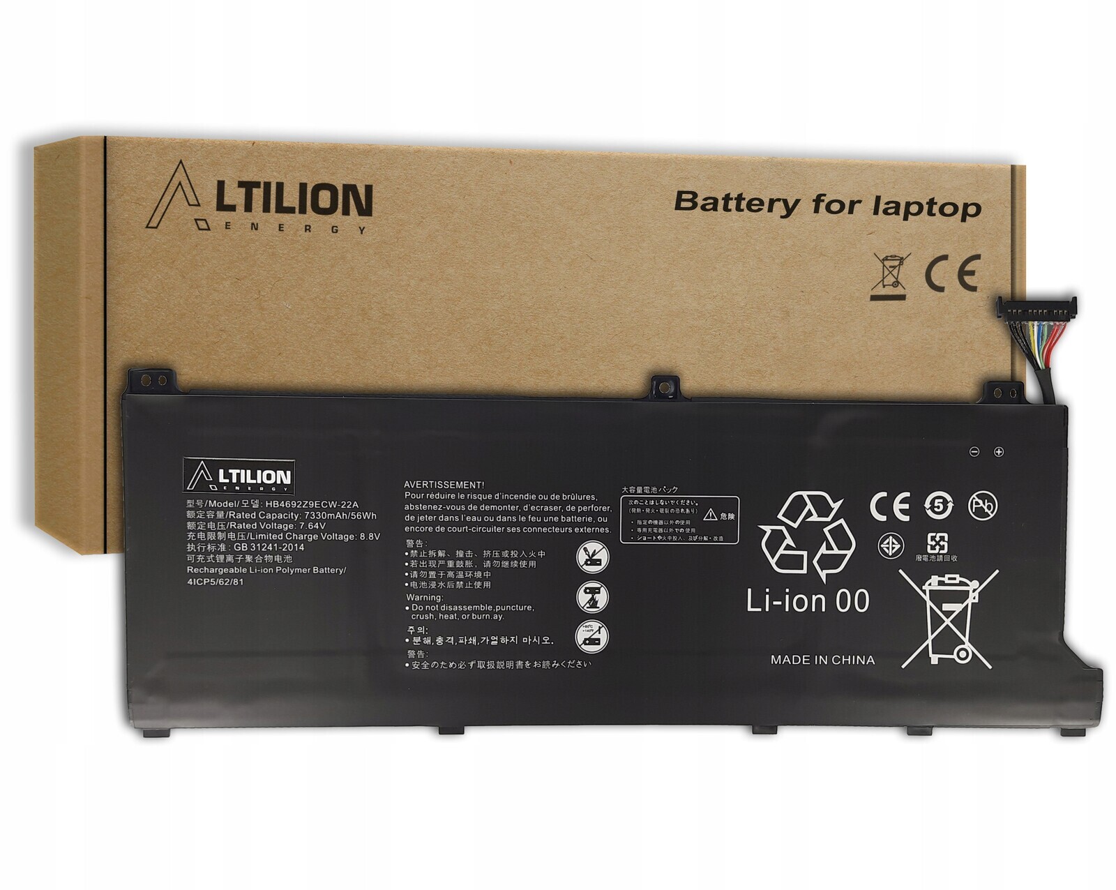 Baterie HB4692Z9ECW-22A pro Huawei MateBook MagicBook 14