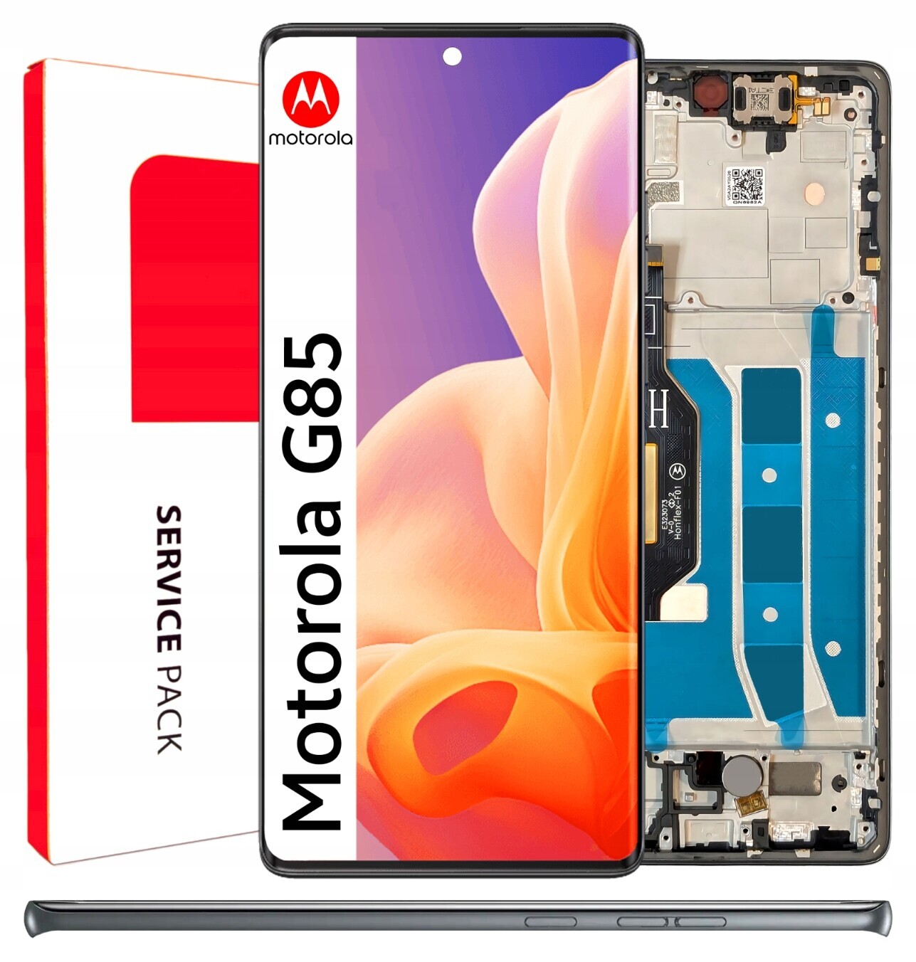 Displej pro Motorola Moto G85 LCD displej Rámeček Originální Zila XT2427-3