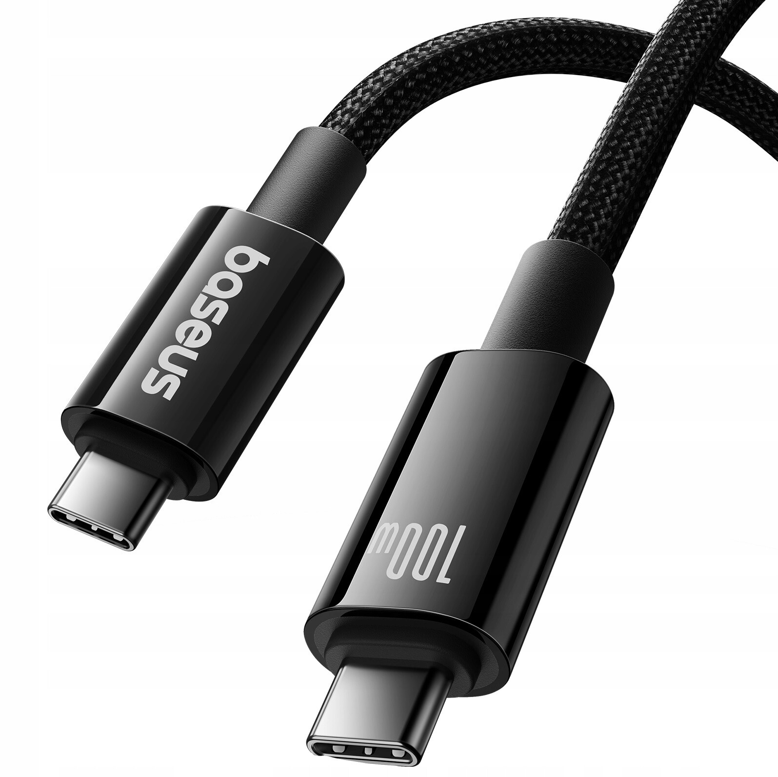 2 x Baseus Kabel Usb-c Na Usb-c Pro Rychlé Nabíjení Pd 100W 4K 1,5M Oplo