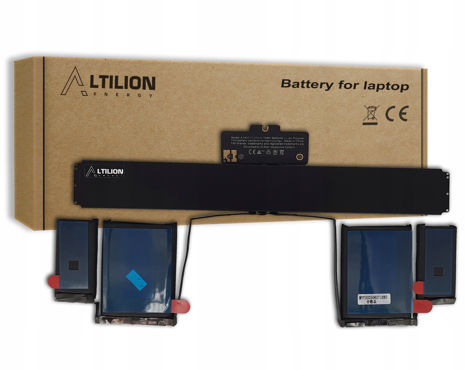 Baterie A1437 pro Apple MacBook Pro 13 Retina A1425 (2012-2013)