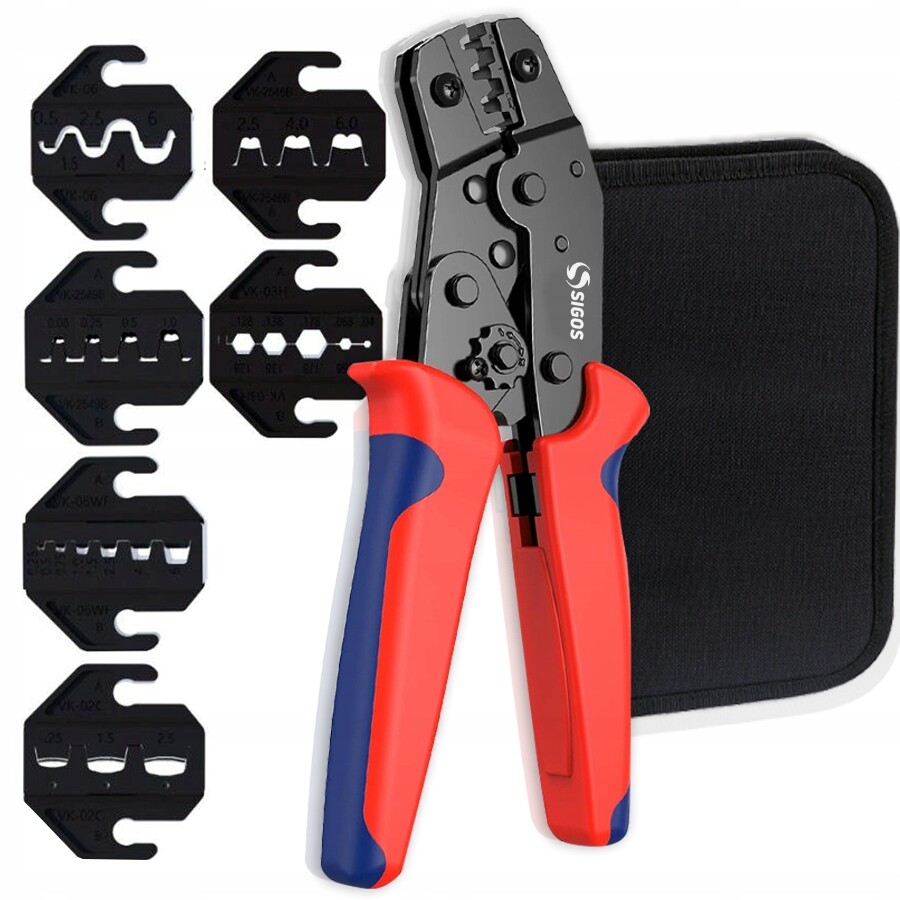 Ruční Svorka Pro Izolované I Neizolované Konektory 7 Ks