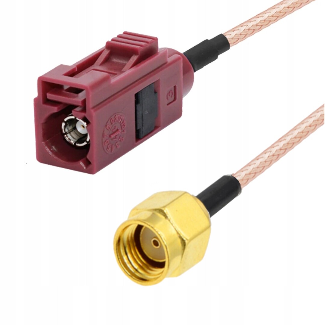 Pigtail Fakra D zásuvka Sma zástrčka RG316 5 m