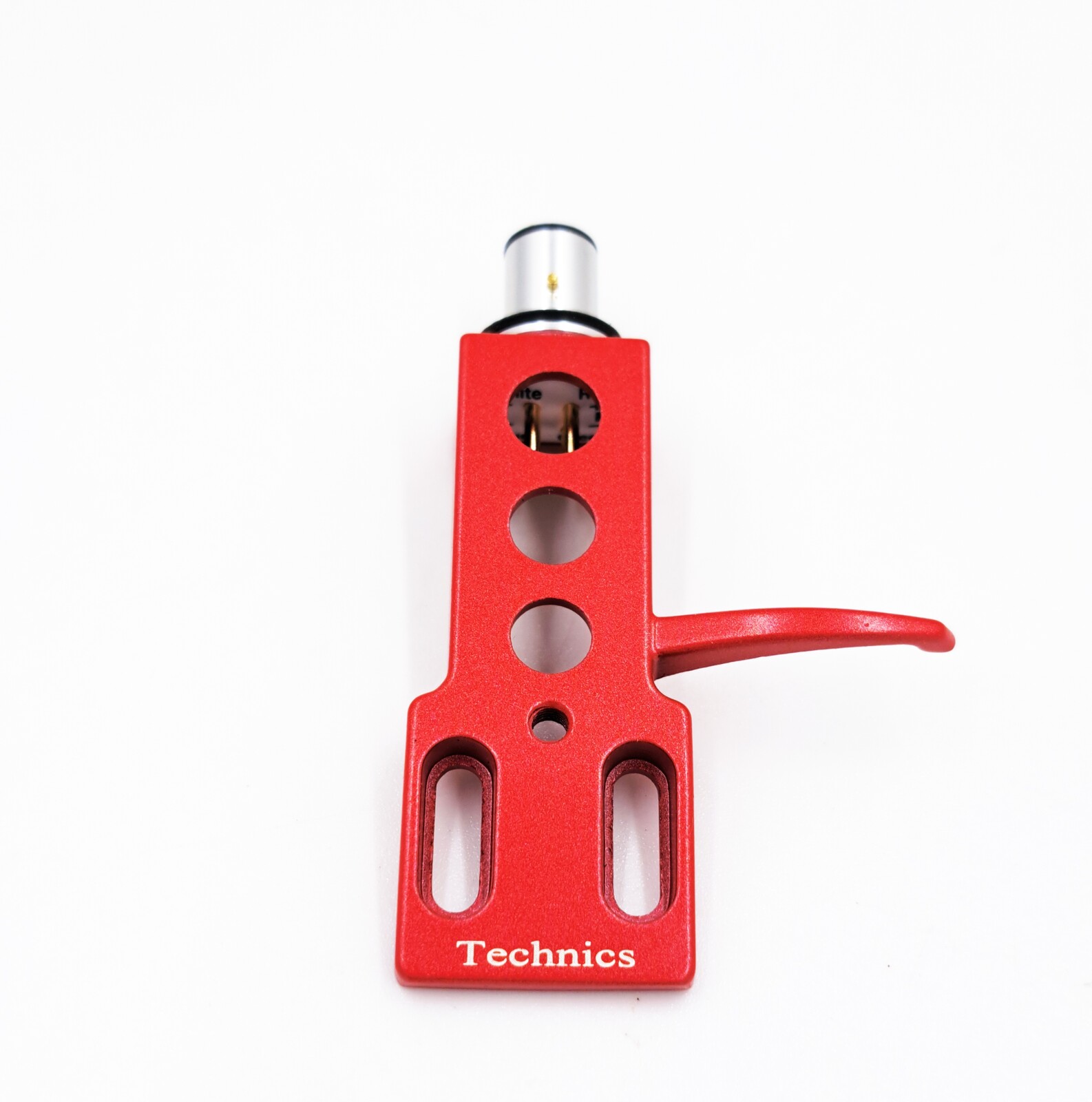Headshell Technics 29K09-R Red Originální držák pro gramofonovou vložku