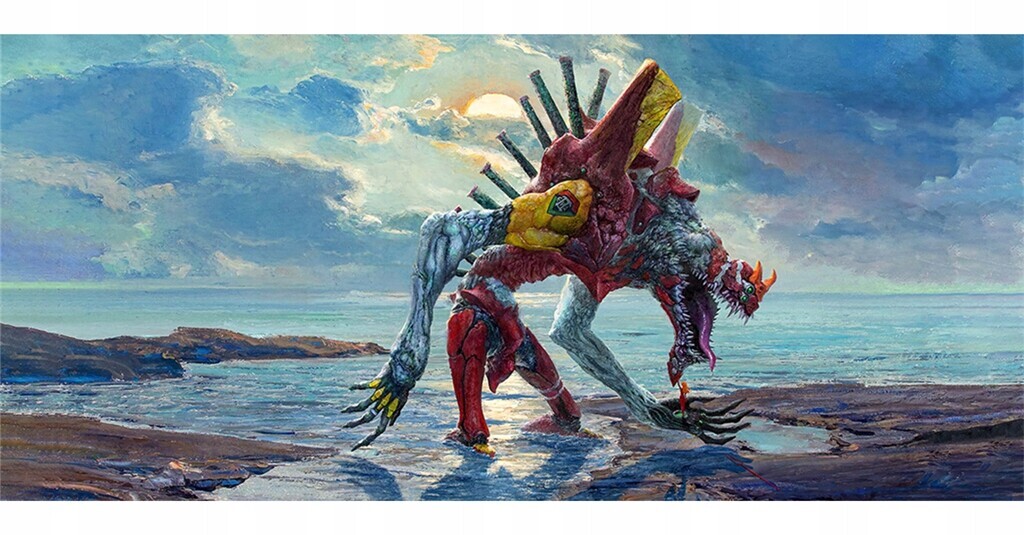 Herní Podložka Pod Myš 90x40 cm Eva Beast Kraken Wargames