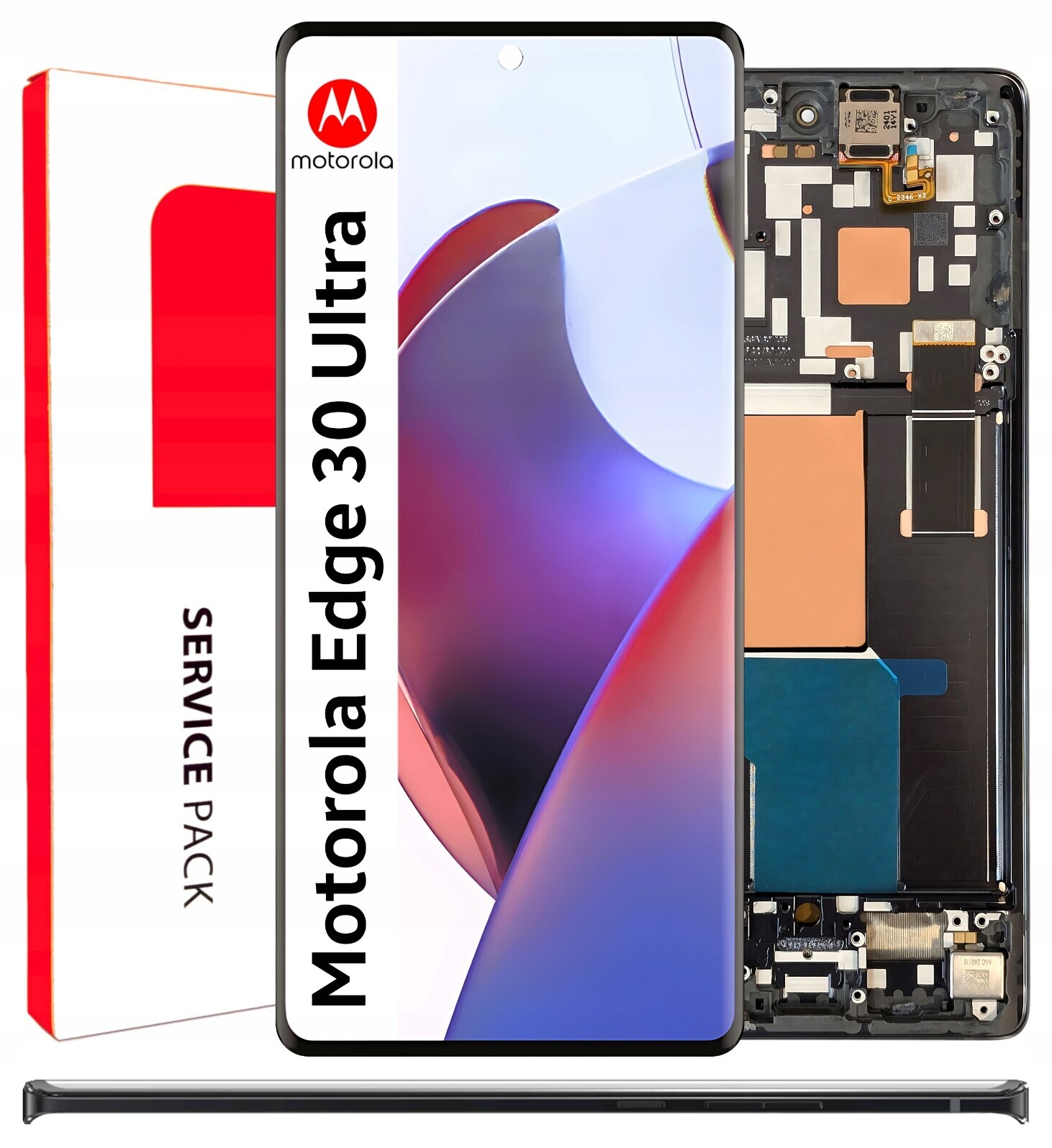 Displej pro Motorola Edge 30 Ultra LCD displej Rámeček Originální Zila XT-2201