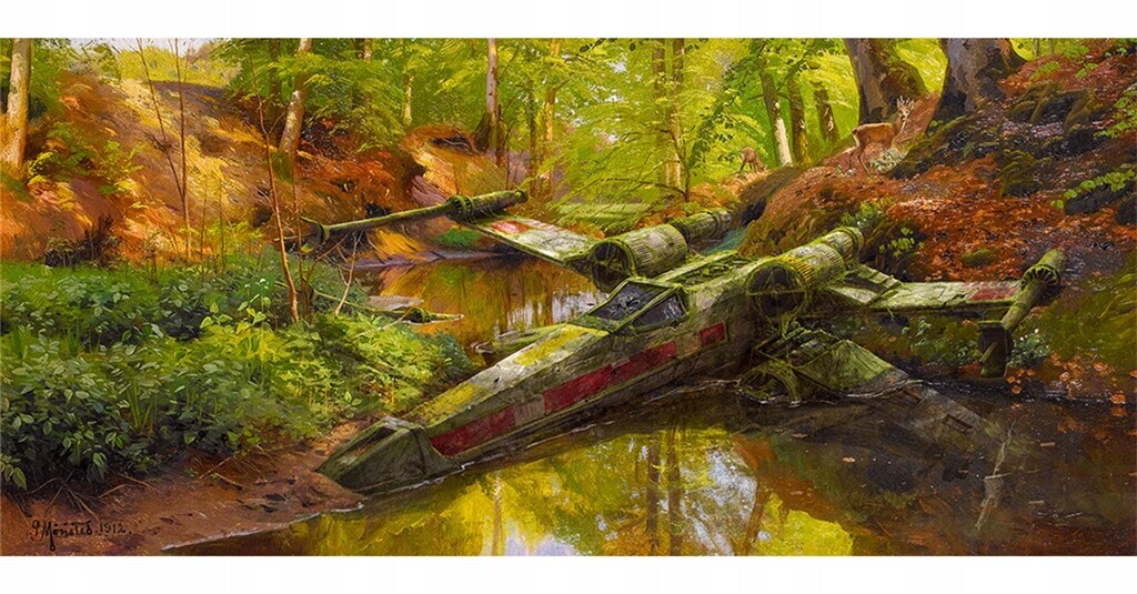 Herní Podložka Pod Myš 90x40 cm X-Wing Kraken Wargames