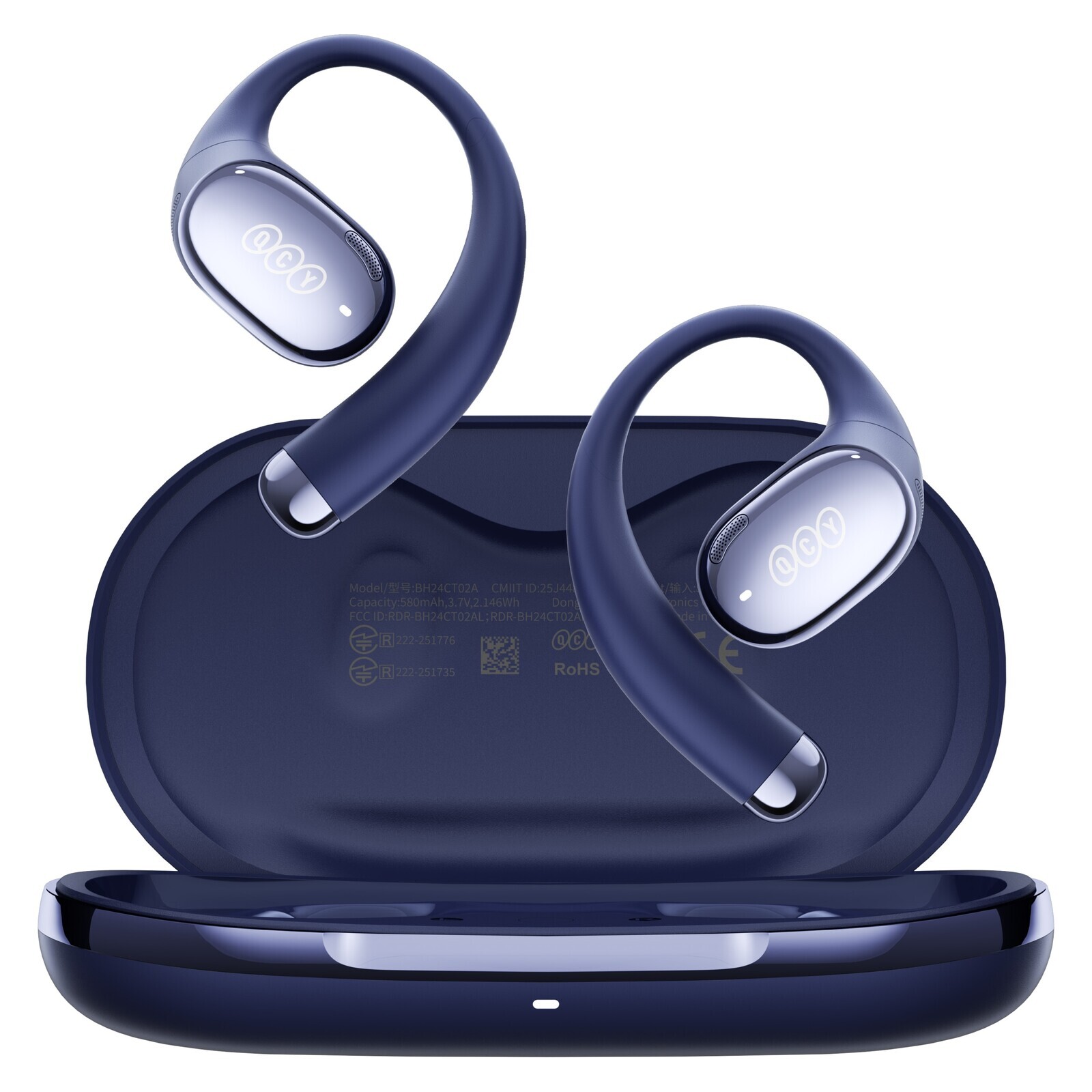 <h1>Sluchátka QCY Crossky R70 bezdrátová (modrá)</h1> 077034