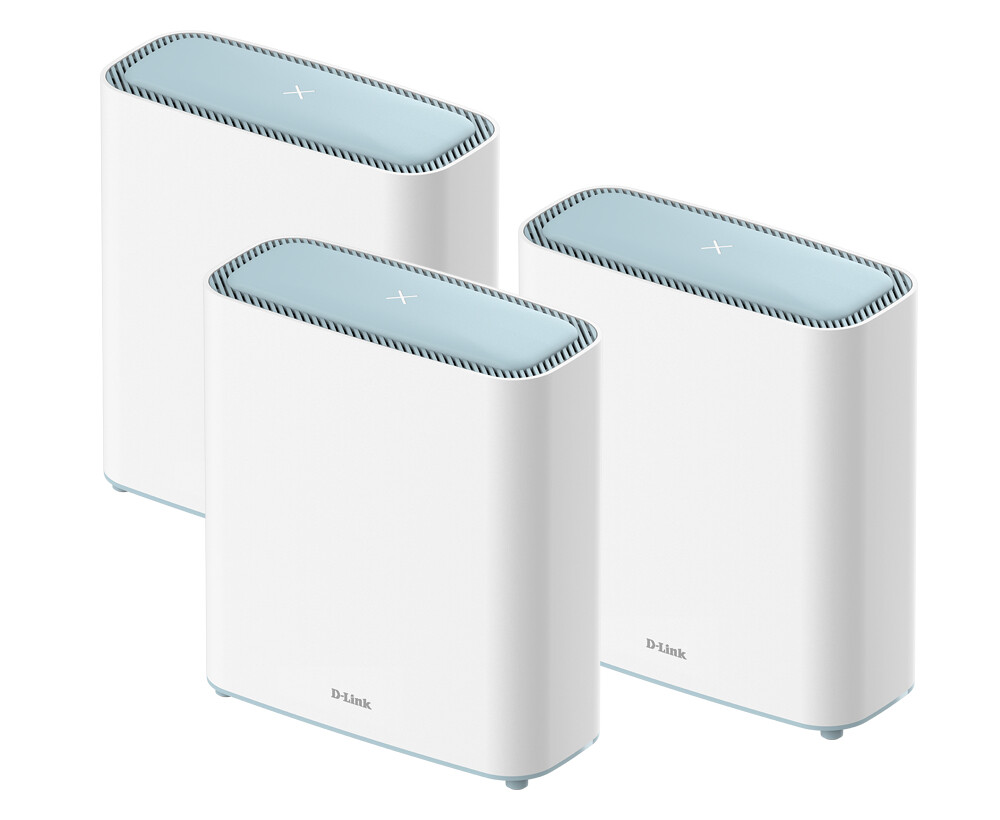 2 x D-Link M32-3 Router Access-Point Wi-Fi Mesh 3 kusů Ap Eagle Pro AX3200 O