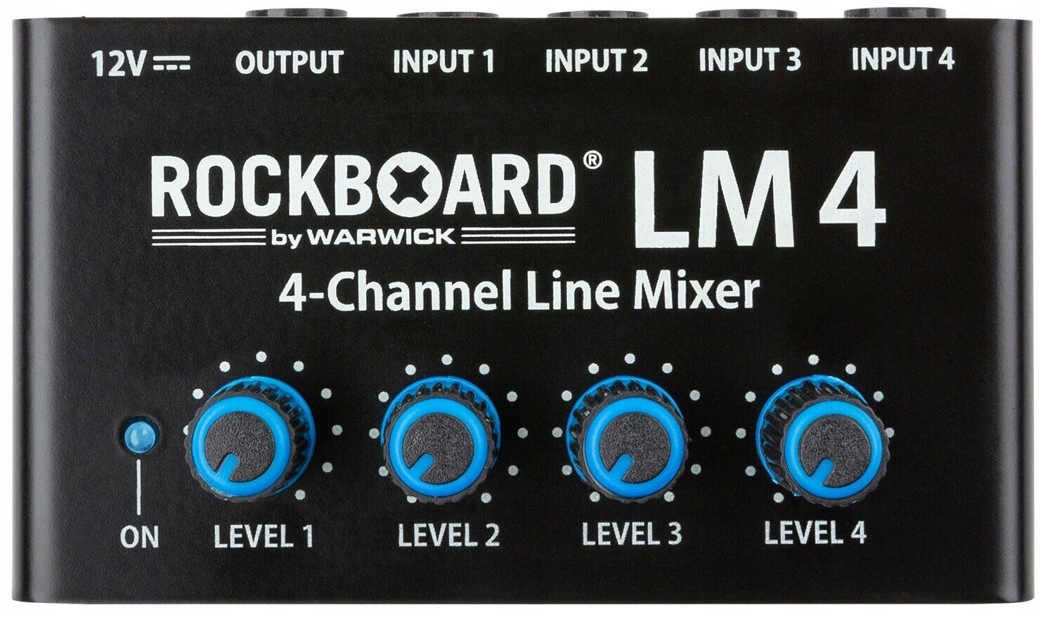 Rockboard LM 4 4-CHANNEL Line Mixer Mini Lineární Mixér