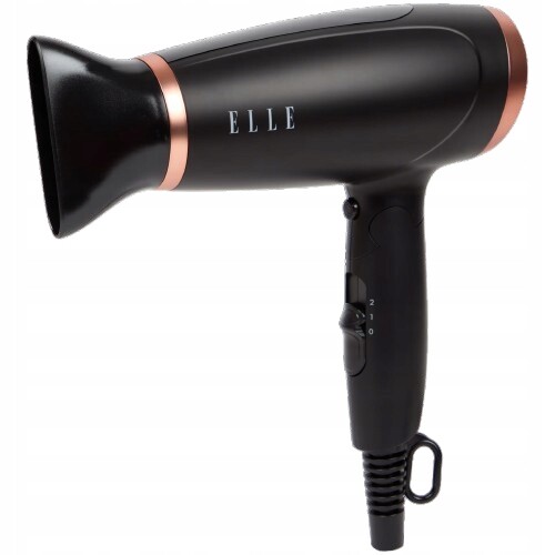Skládací Vysoušeč Vlasů Elle Cestovní Skládací Rukojeť 3 Rychlosti