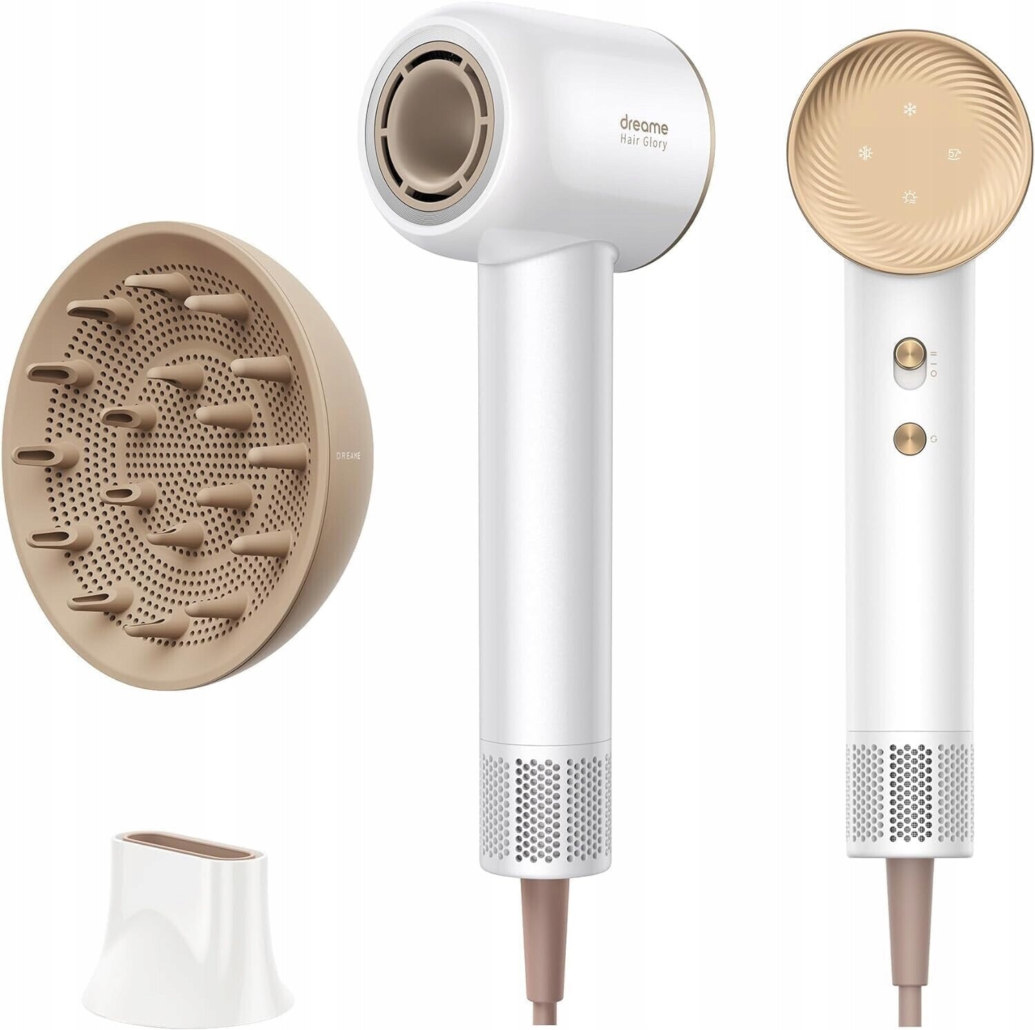 Vysoušeč vlasů Dreame Hair Glory Combo 110 000 otáček 70 m/s