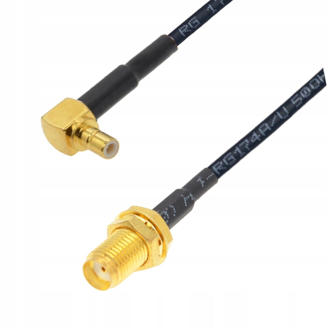 Pigtail Sma zásuvka Smb zástrčka Úhlová RG174 7 m