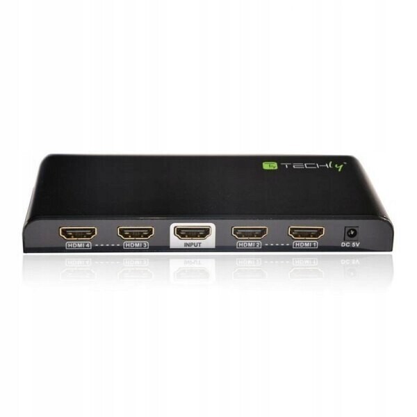 Techly Rozbočovač-splitter Av Hdmi 2.0 1/4 Ultra Hd 4Kx2K 3D