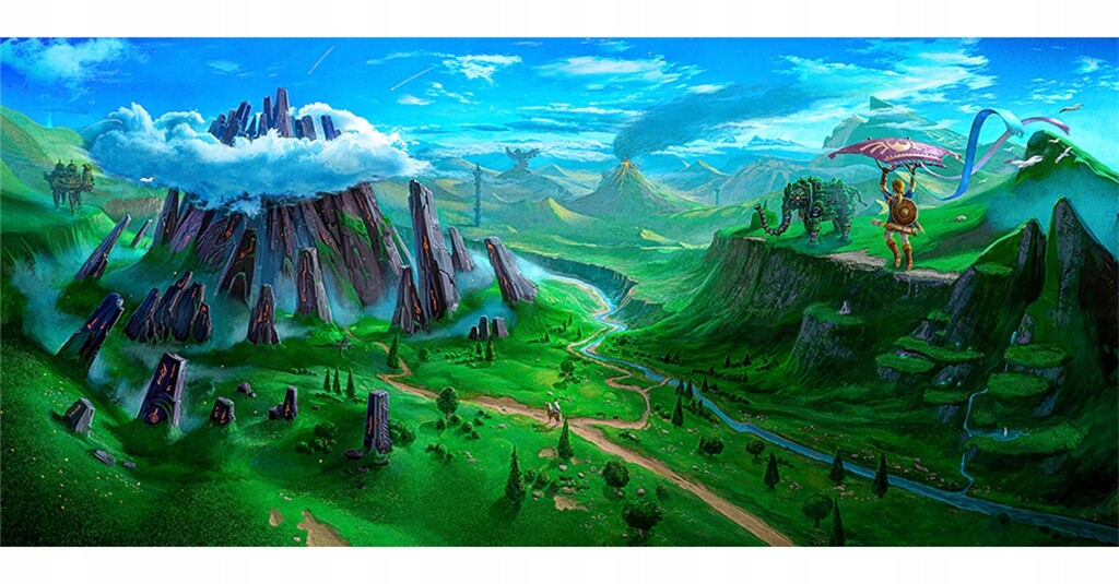 Herní Podložka Pod Myš 90x40 cm Zelda Kraken Wargames