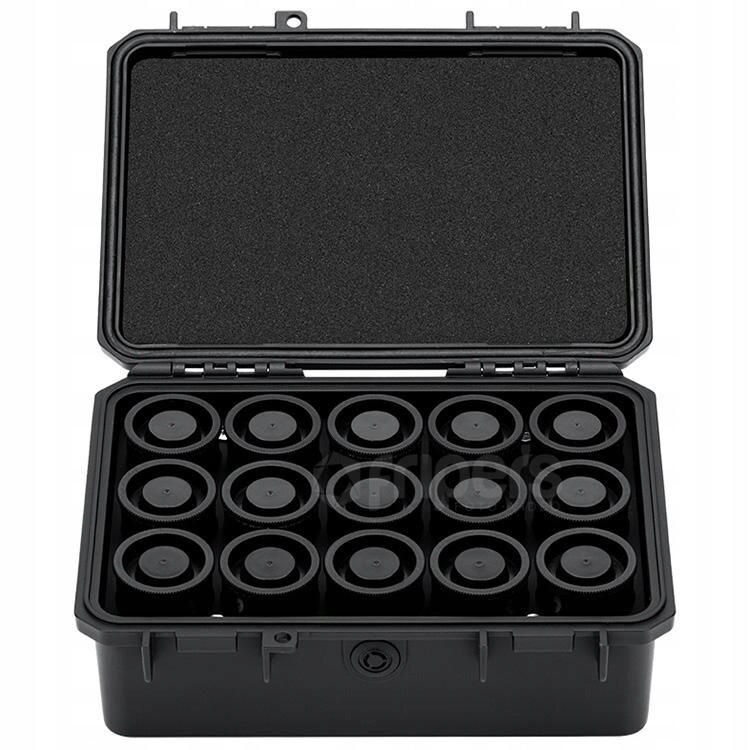 Kufřík Jjc JBC-15X135 na 15 rolí s 35mm filmem