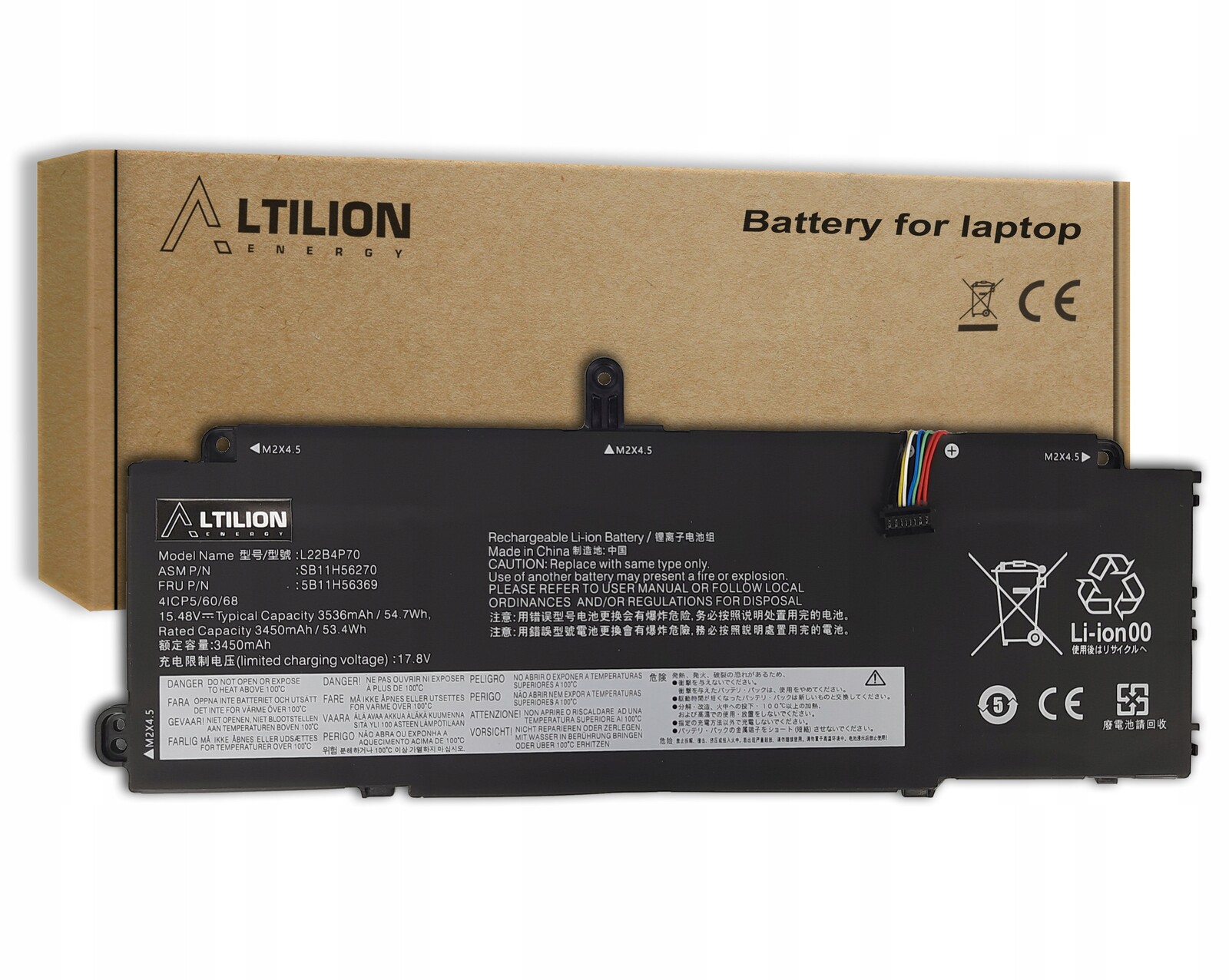 Baterie L22B4P70 L22D4P70 L22M4P70 pro Lenovo ThinkPad X13 Gen4 Gen5