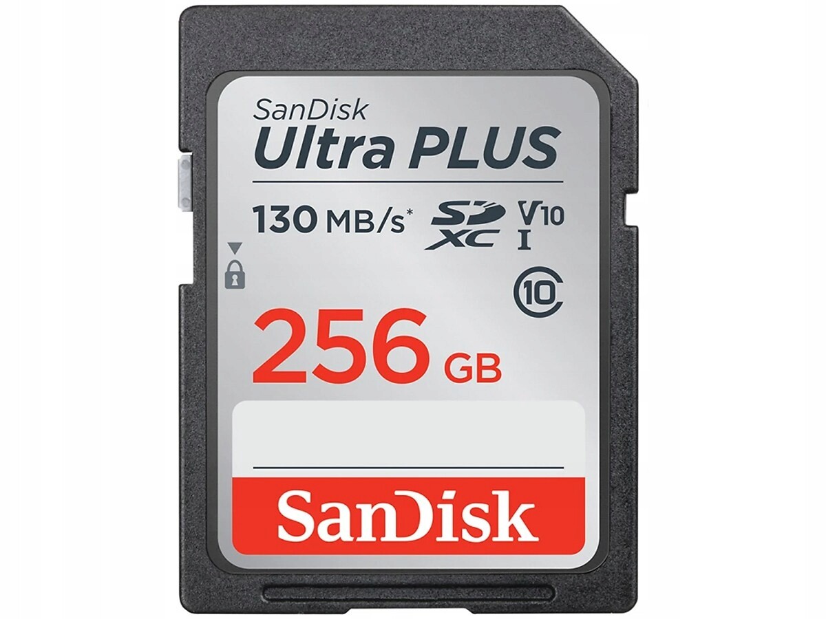 Paměťová karta SanDisk Ultra Plus 256GB U1 V10 Sdxc
