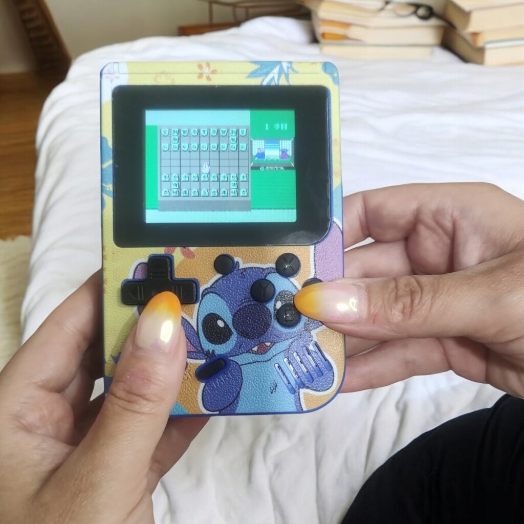 2 x Přenosná retro konzola Stich 400v1 Nekonečná zábava v každém městě