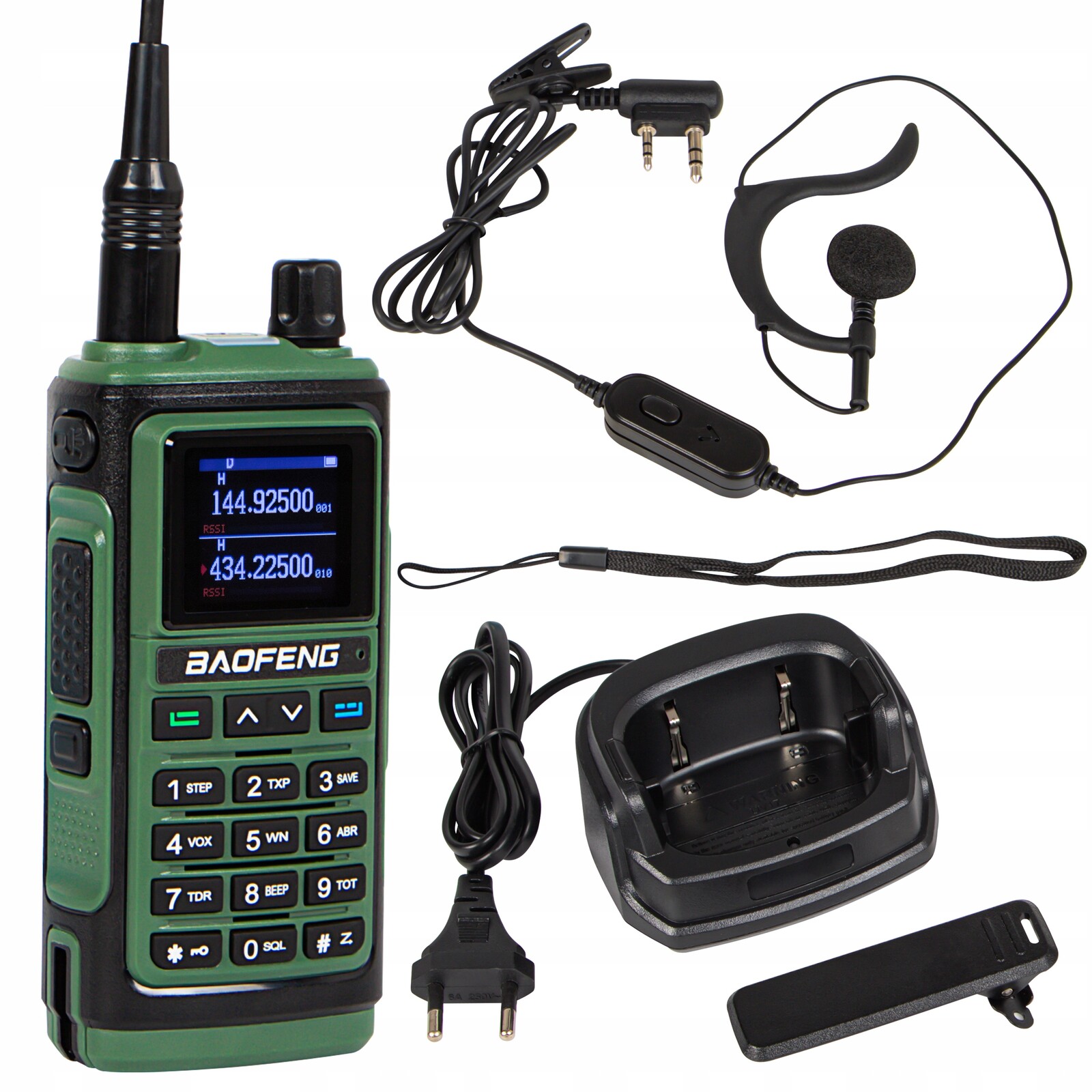 Vysílačka Walkie Talkie Baofeng UV-17 5W Pmr Radiotelefon Velký Dosah