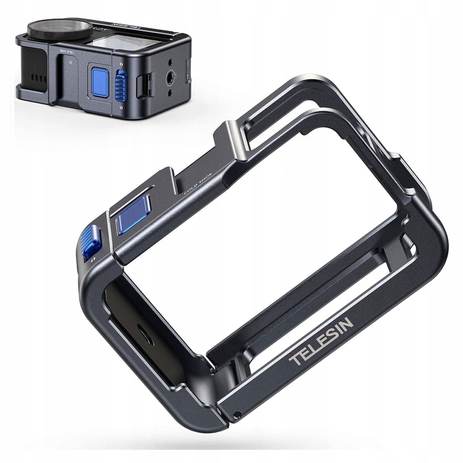 Hliníková montážní klec Frame Mount Telesin pro Dji Action 5 4 3