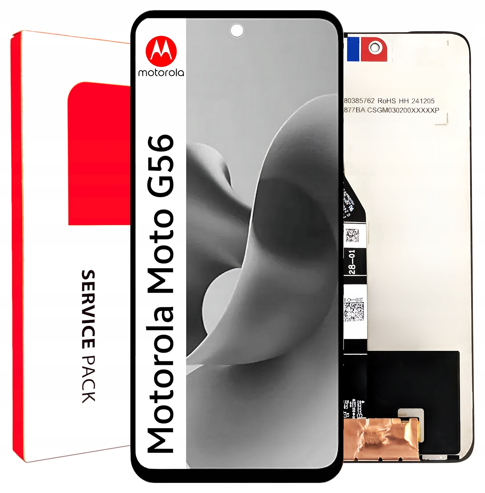 Displej pro Motorola Moto G56 LCD displej Originál Zila