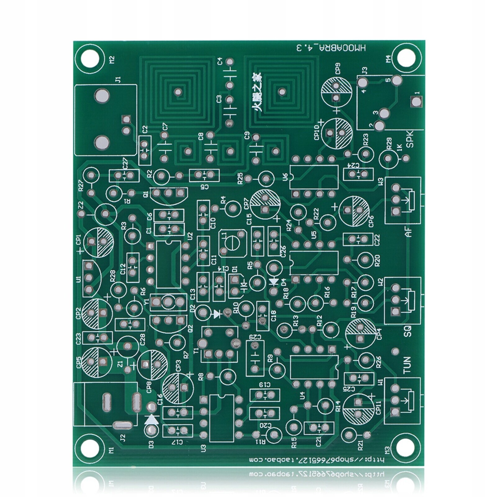 Rádiový Přijímač Airband Aviation Sada Diy 12 V 9,2 X 7,5 CM