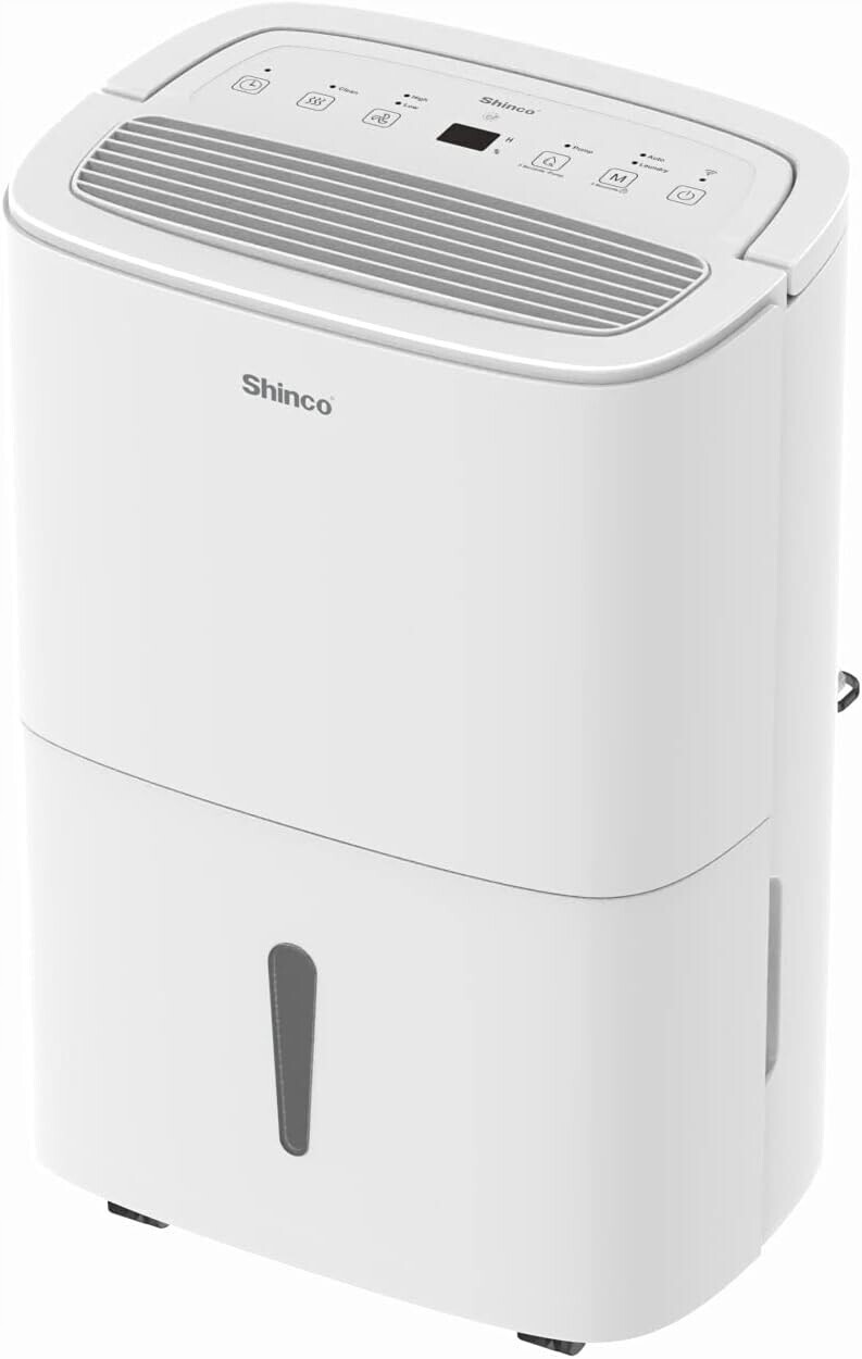 Odvlhčovač Vzduchu Domácí Pohlcovač Vlhkosti Shinco, Čistička, Časovač Wifi