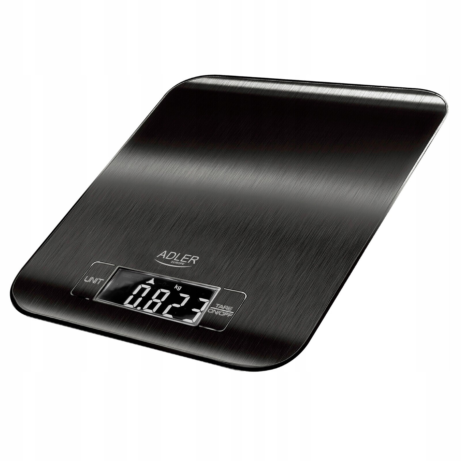 2 x kuchyňská váha Adler Ad 3183 černá s LCD displejem 5 kg