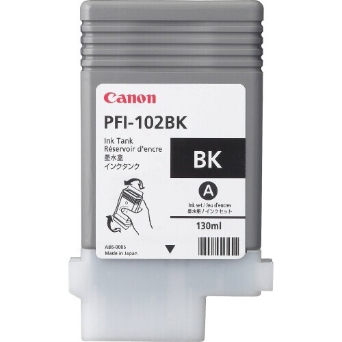 Inkoust Canon imagePROGRAF iPF500 PFI-102BK černý (black)