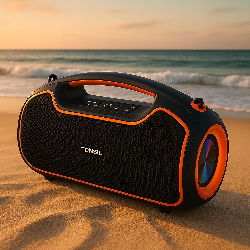 Bezdrátový reproduktor Tonsil Beat Výkon 120 W Tws Bluetooth Aux Usb Tf